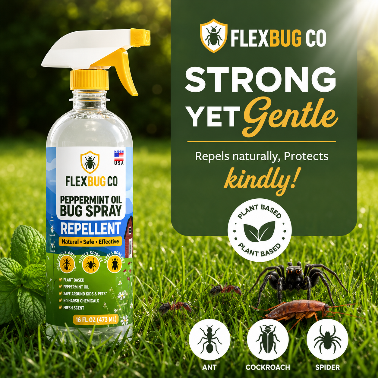 Pet Peppermint Oil Bug Spray